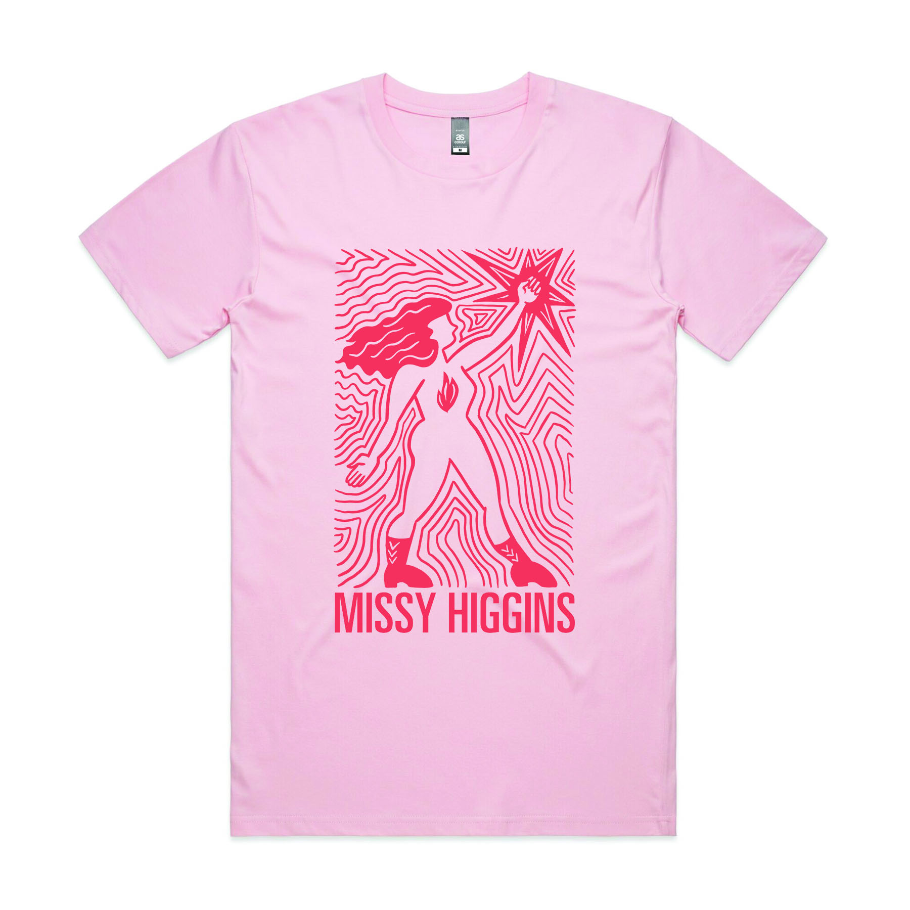 Missy Higgins - Wonder Women Pink Tee