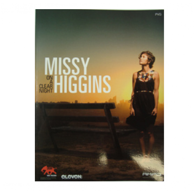 Missy Higgins - 'On A Clear Night' PVG Songbook 