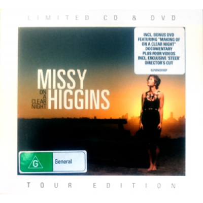 Missy Higgins - 'On A Clear Night' Limited CD and DVD Tour Edition 